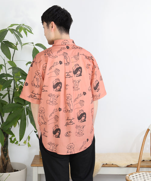 法兰德斯短袖衬衫(成人男女通用)