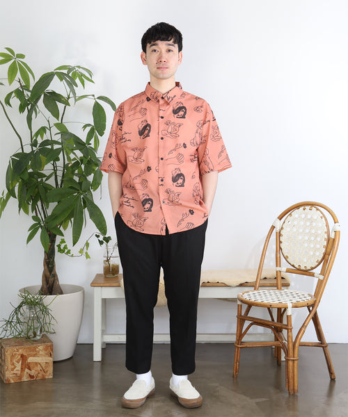 法兰德斯短袖衬衫(成人男女通用)