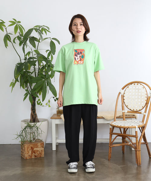 布列塔尼猎犬短袖T恤(成人-男女通用)