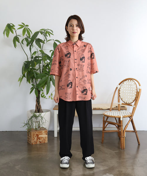法兰德斯短袖衬衫(成人男女通用)