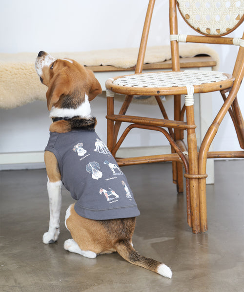 British Dogs タンクトップ ドッグの着用イメージ