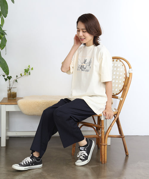 RinTinTin 半袖Tシャツ アダルトの着用イメージ