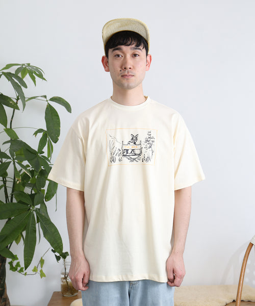 RinTinTin 半袖Tシャツ アダルトの着用イメージ