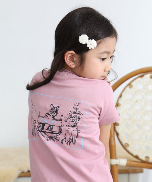RinTinTin 半袖Tシャツ キッズの着用イメージ
