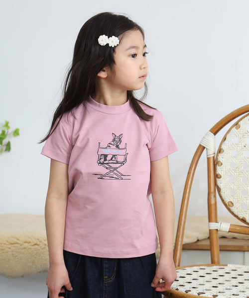 RinTinTin 半袖Tシャツ キッズの着用イメージ