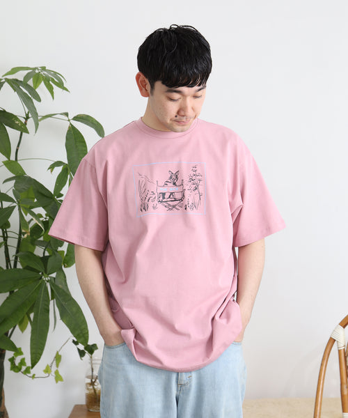 RinTinTin 半袖Tシャツ アダルトの着用イメージ