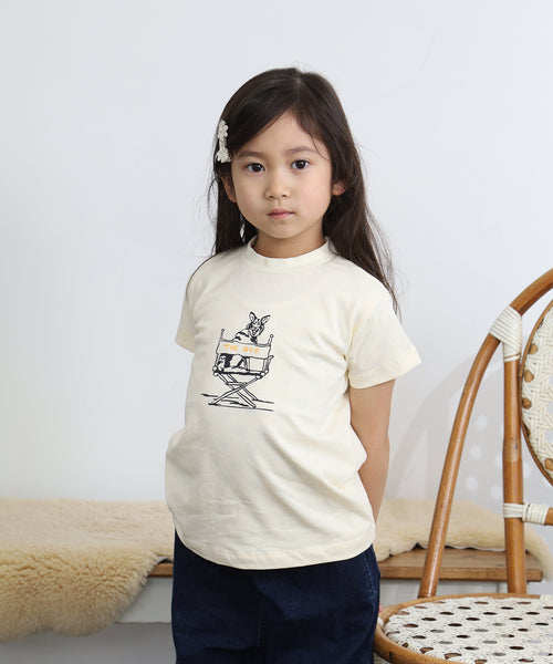 RinTinTin 半袖Tシャツ キッズの着用イメージ