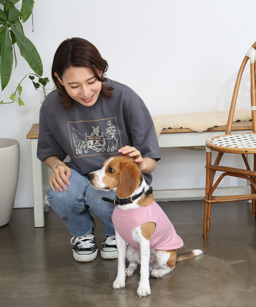 RinTinTin タンクトップ ドッグの着用イメージ
