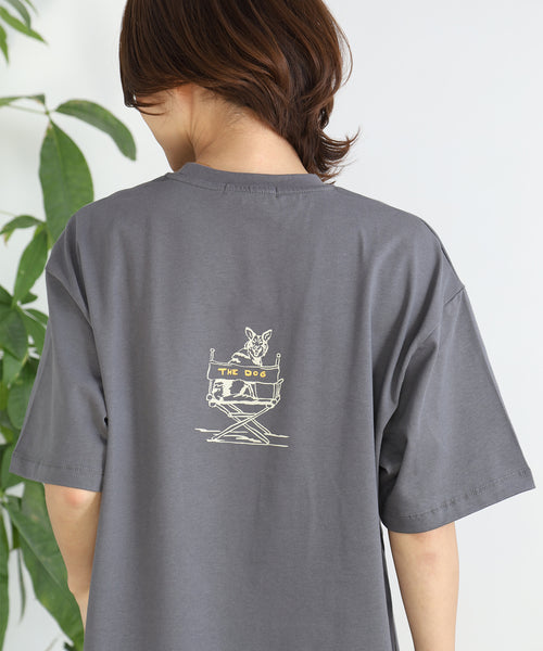 RinTinTin 半袖Tシャツ アダルトの着用イメージ
