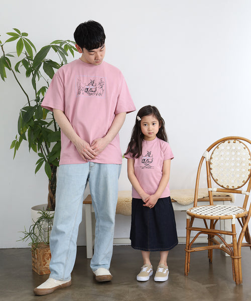 RinTinTin 半袖Tシャツ アダルトの着用イメージ