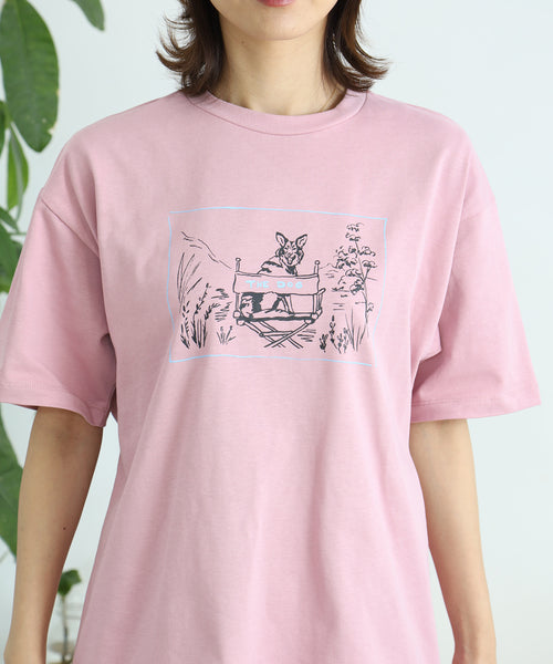 RinTinTin 半袖Tシャツ アダルトの着用イメージ