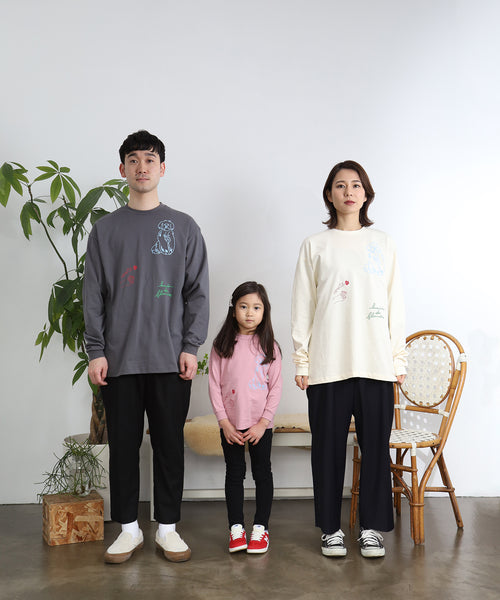 Flanders 長袖Tシャツ キッズの着用イメージ