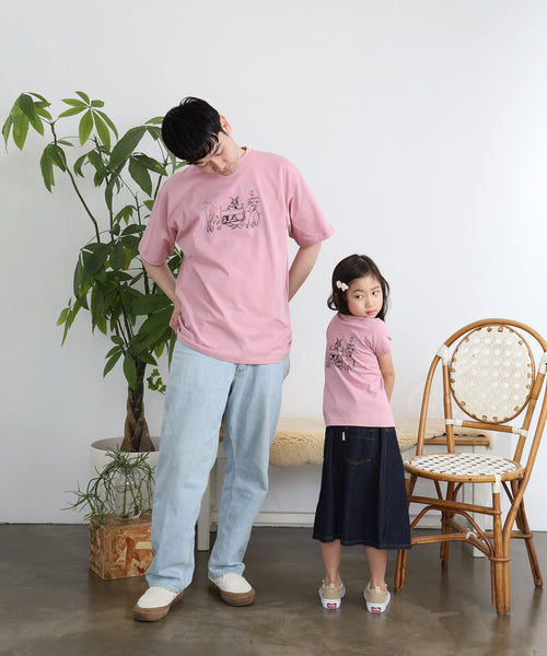 RinTinTin 半袖Tシャツ アダルトの着用イメージ