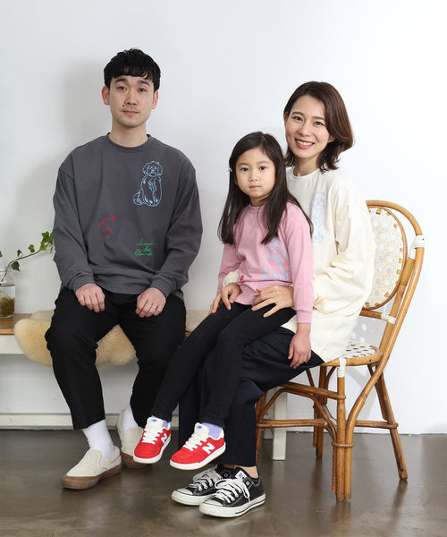 Flanders 長袖Tシャツ アダルトの着用イメージ