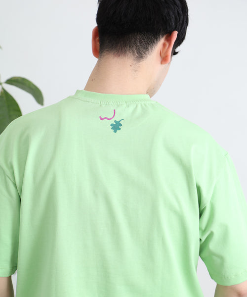 Brittany Spaniel 半袖Tシャツ アダルトの着用イメージ