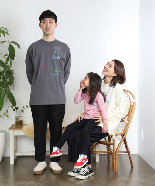 Flanders 長袖Tシャツ キッズの着用イメージ