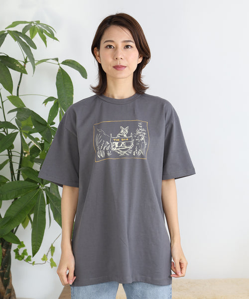 RinTinTin 半袖Tシャツ アダルトの着用イメージ