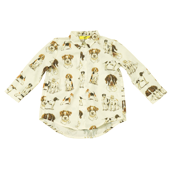 British Dogs Long Sleeve Shirts For Kids（キッズ）