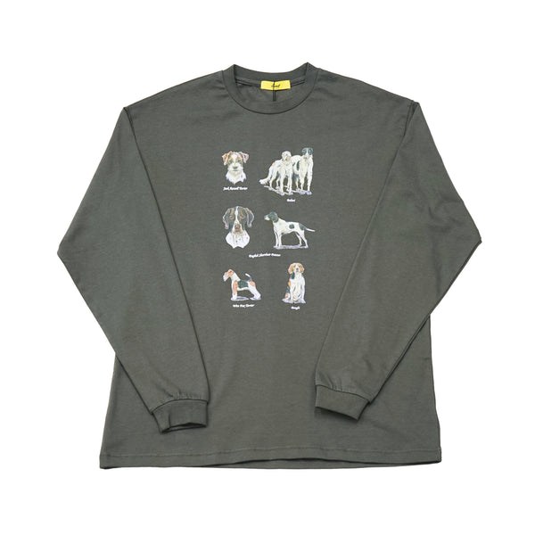 British Dogs Long Sleeve Tee（アダルト・ユニセックス）