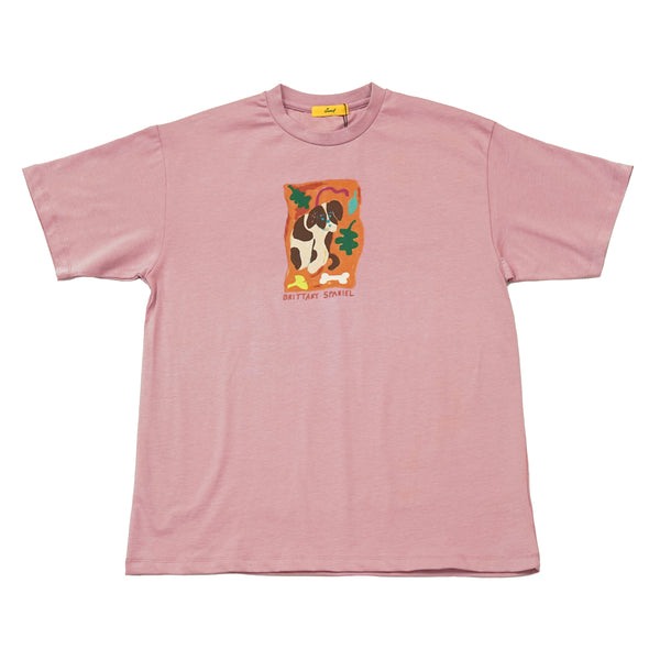 Brittany Spaniel Short Sleeve Tee(アダルト-ユニセックス)
