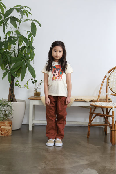 Brittany Spaniel Short Sleeve Tee For Kids（キッズ）