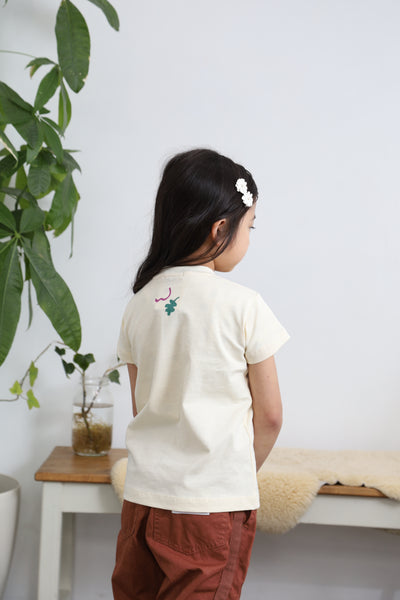 Brittany Spaniel Short Sleeve Tee For Kids（キッズ）