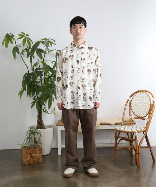 British Dogs Long Sleeve Shirts(アダルト-ユニセックス)