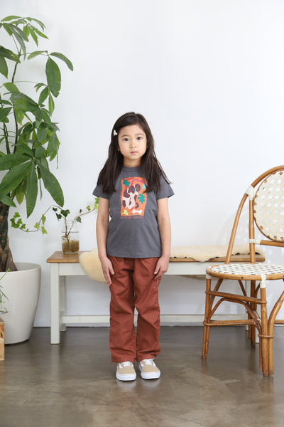 Brittany Spaniel Short Sleeve Tee For Kids（キッズ）