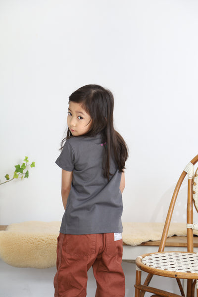 Brittany Spaniel Short Sleeve Tee For Kids（キッズ）
