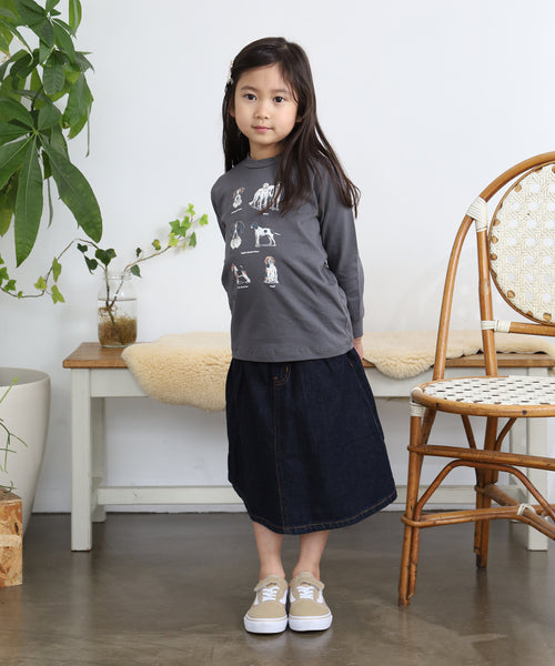 British Dogs Long Sleeve Tee For Kids（キッズ）