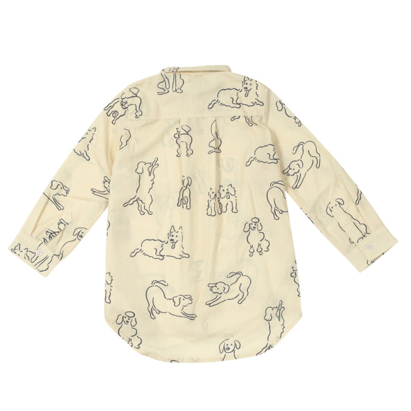 Various dogs Long Sleeve Shirts For Kids（キッズ）