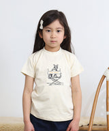 RinTinTin 半袖Tシャツ キッズを着用した女の子