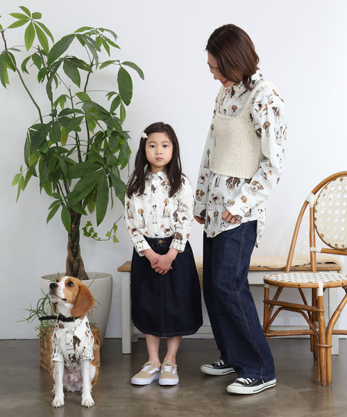 British Dogs Long Sleeve Shirts For Kids（キッズ）